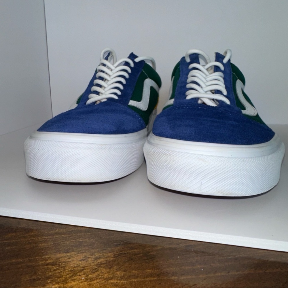 Vans Old Skool Yacht Club Low Top Sneakers Women 10.5 / Men 9 Skate Shoe Multi - Picture 8 of 11